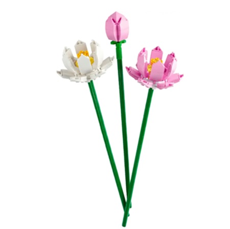 LEGO – Lotus Flowers Building Toy Set